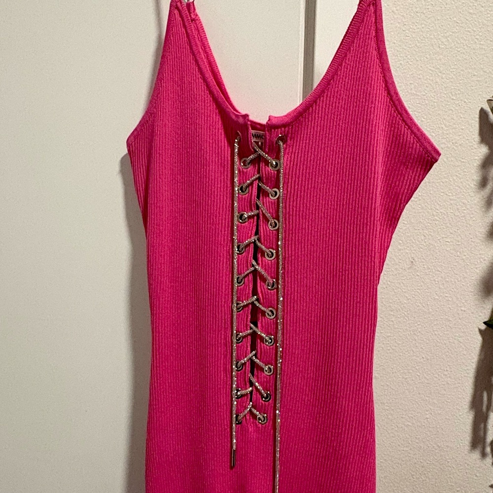 Pink jumpsuit